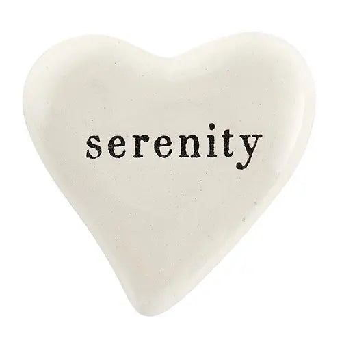 Serenity Ceramic Heart