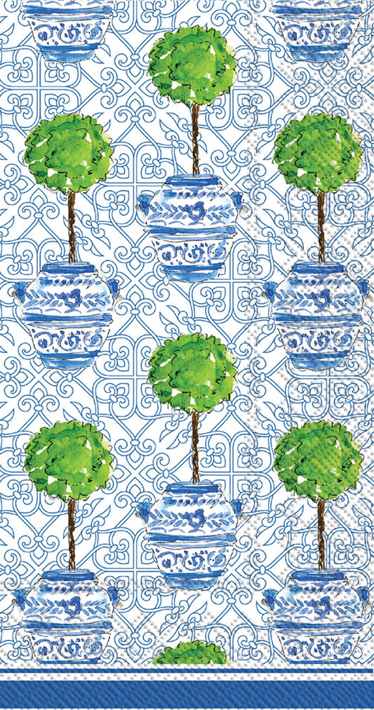 Blue Topiary Guest Towels