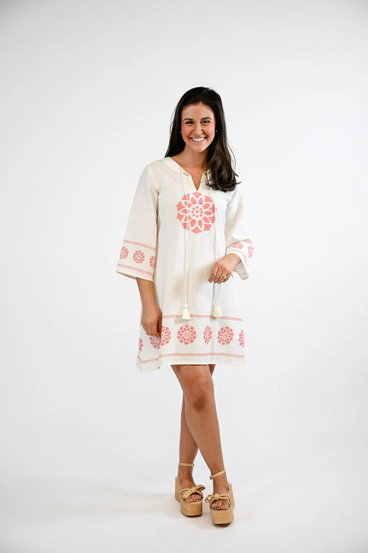 Grace Geranium Dress