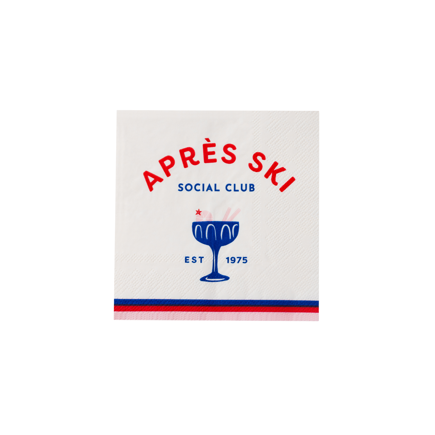 Apres Ski Cocktail Napkins