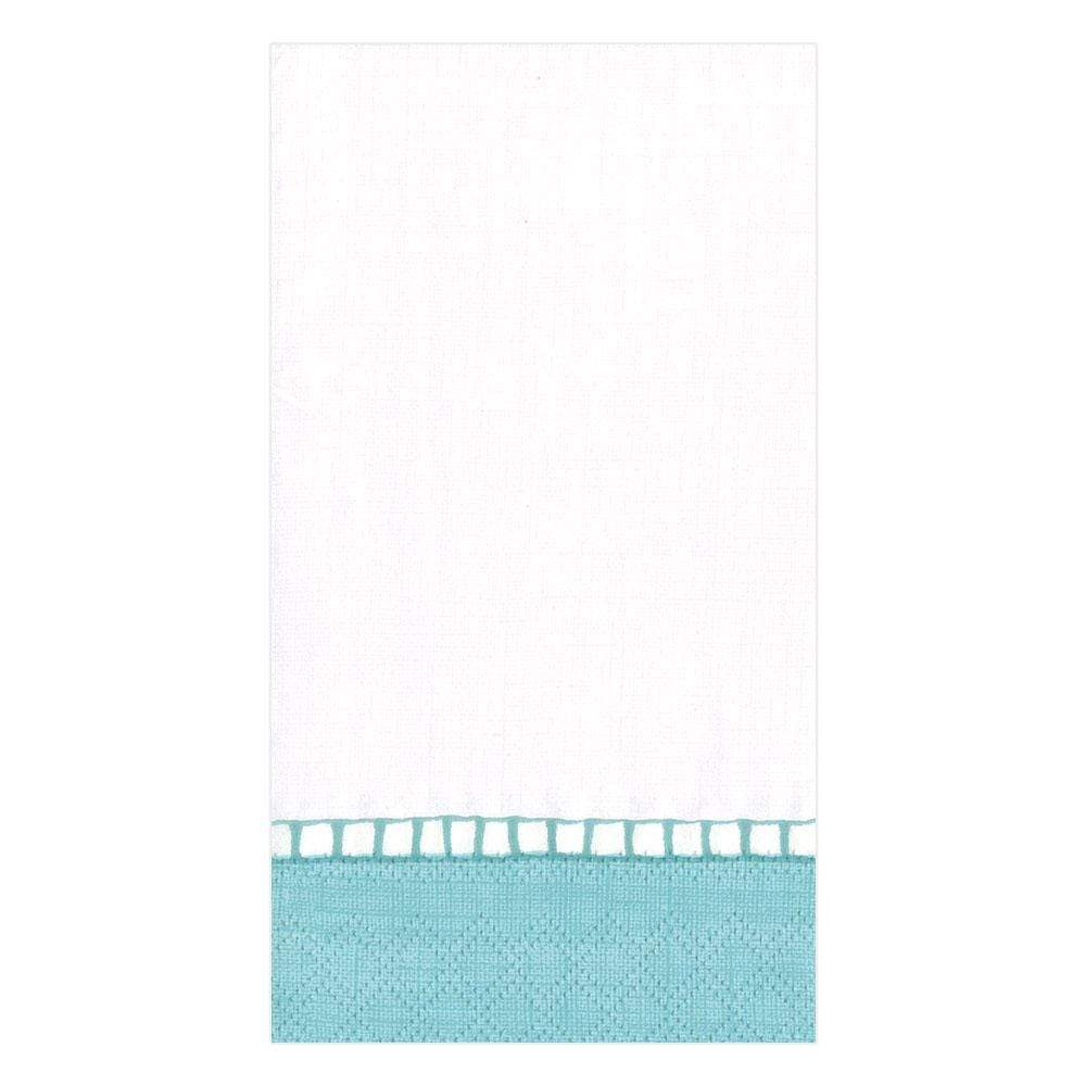 Linen Robin'S Egg Blue Guest Towel