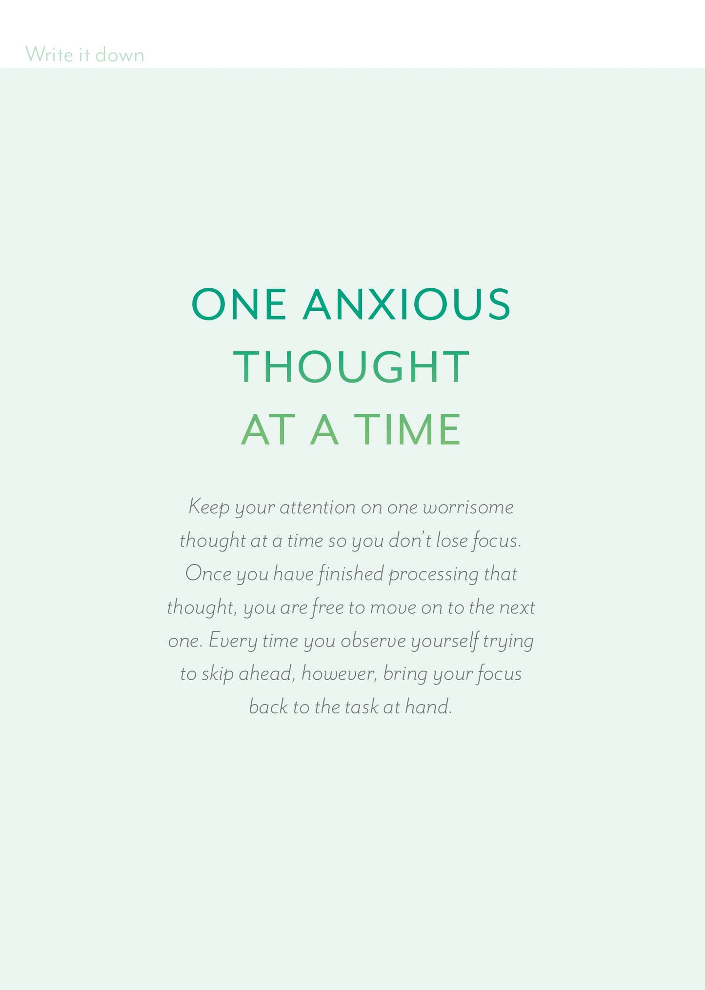 Write It Down, Let It Go Book