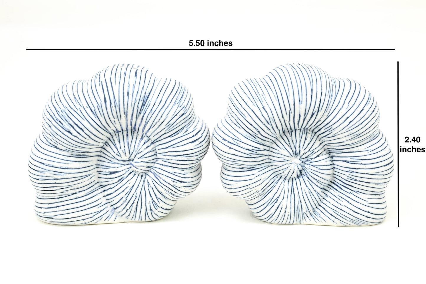 Celtic Porcelain Salt and Pepper Shaker Set