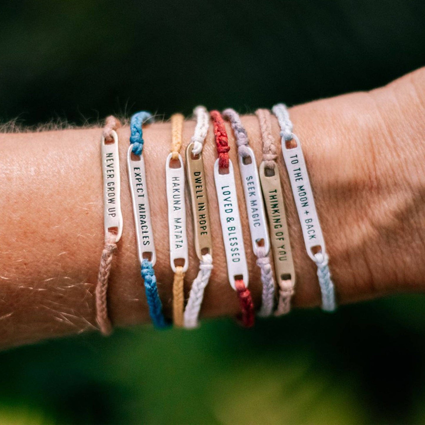 Expect Miracles Silver Bracelet
