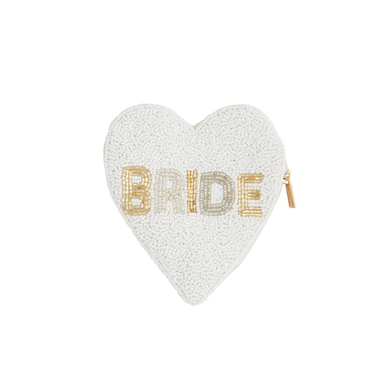 Bride Beaded Coin Purse