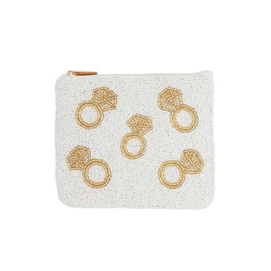 Bride Beaded Coin Purse