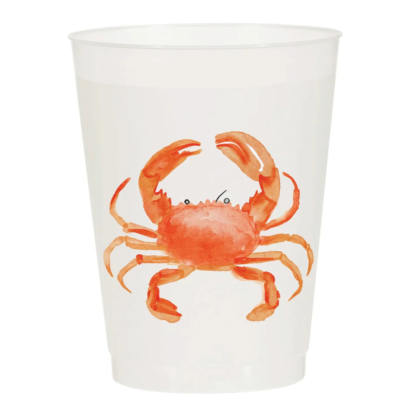 Stone Crab Frosted Cups 6 pk Cups