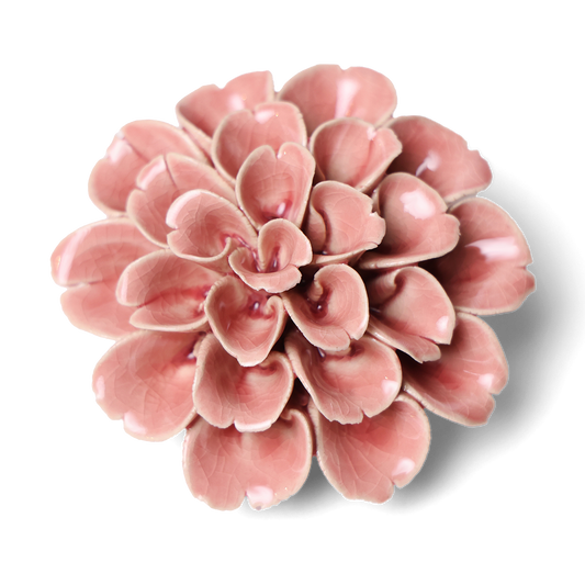 Pink Ceramic Flower