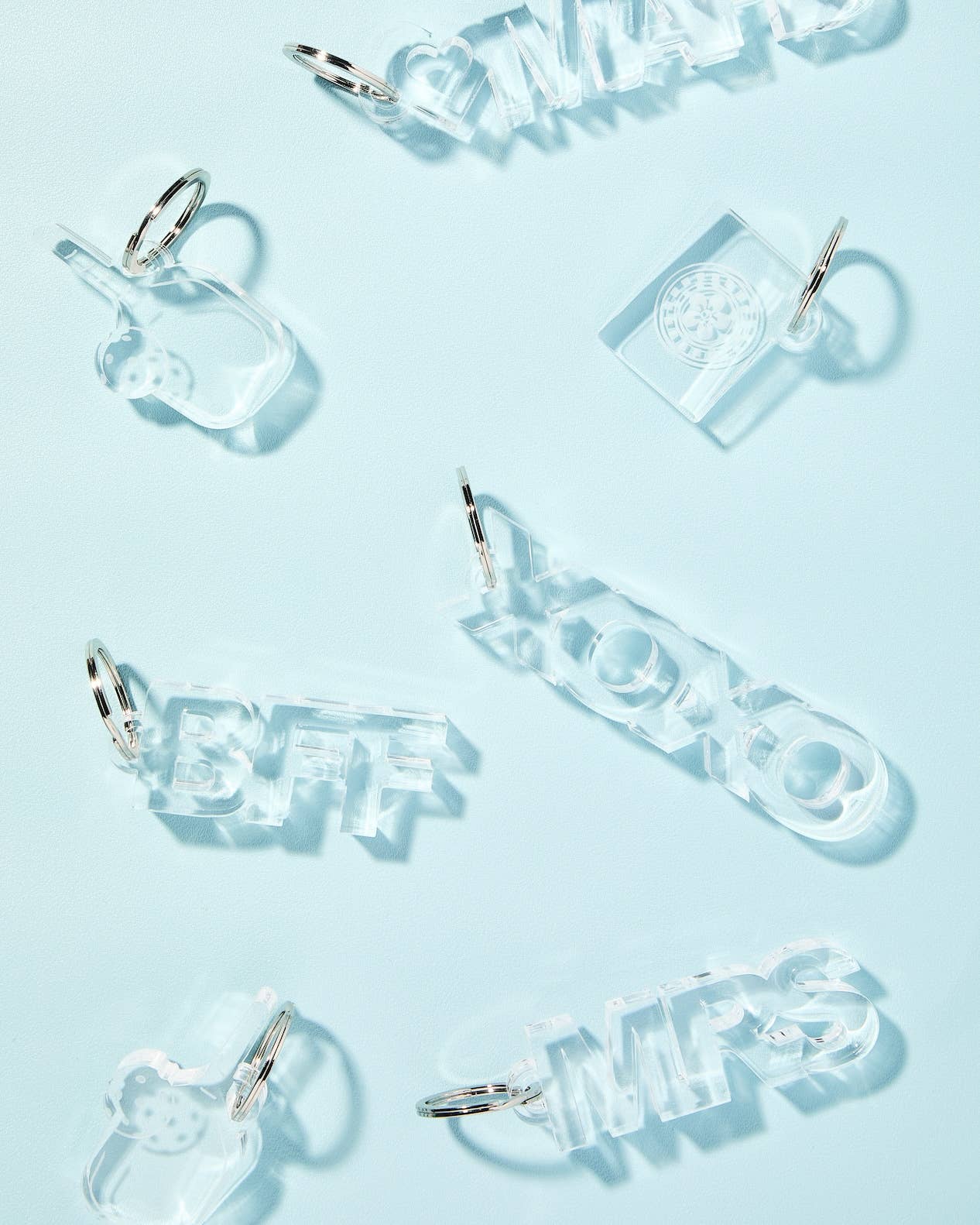 XOXO Acrylic Keychain
