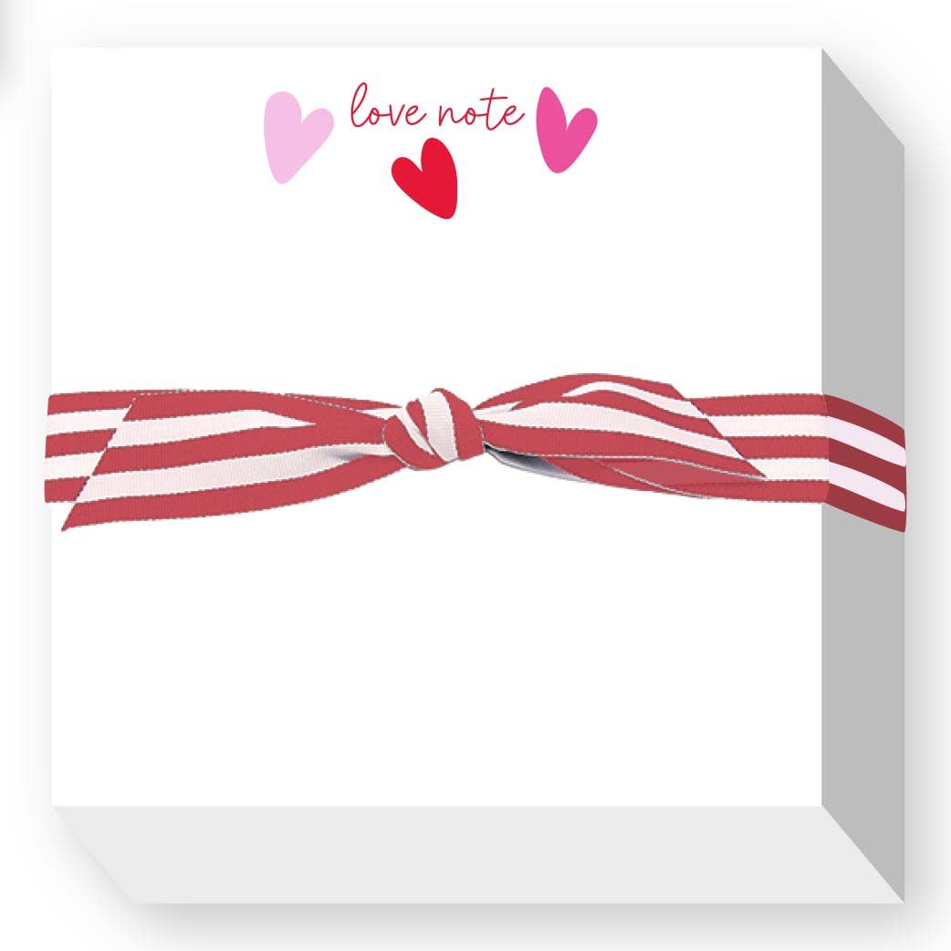 Love Note Chubbie Notepad