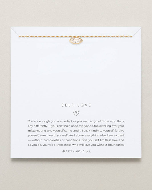 Self Love Marquise Necklace