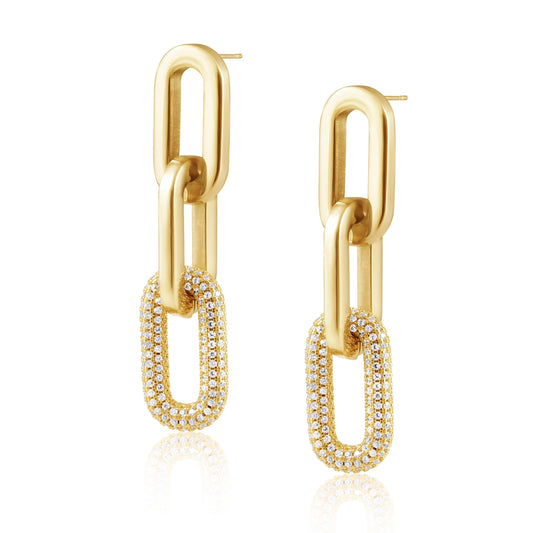 Jenna Pave Earrings