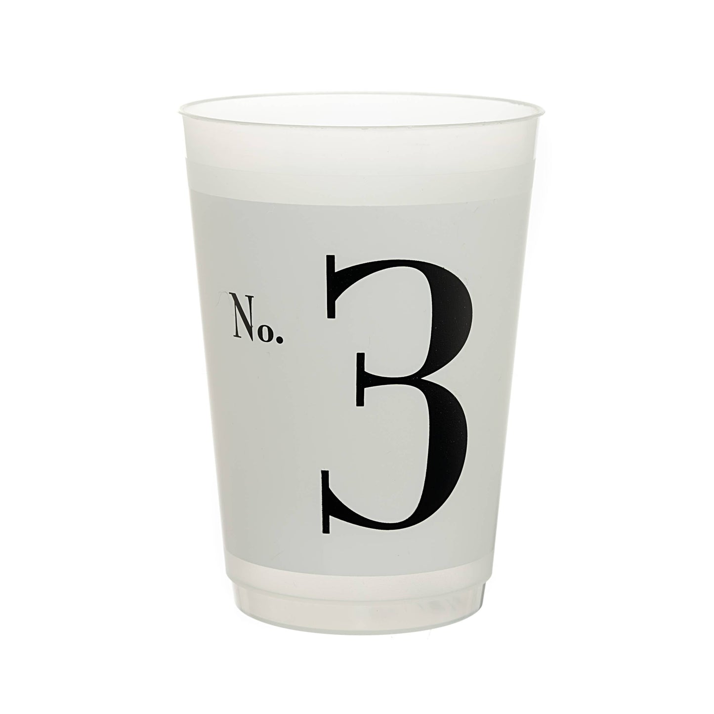 Numbers 12 pk Cups