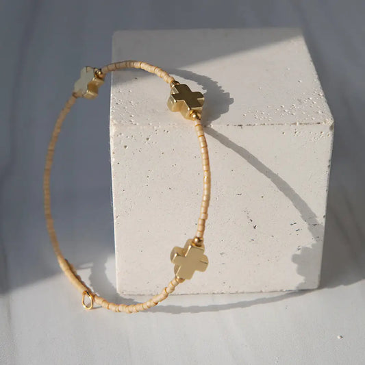 Faithful Gold Bangle