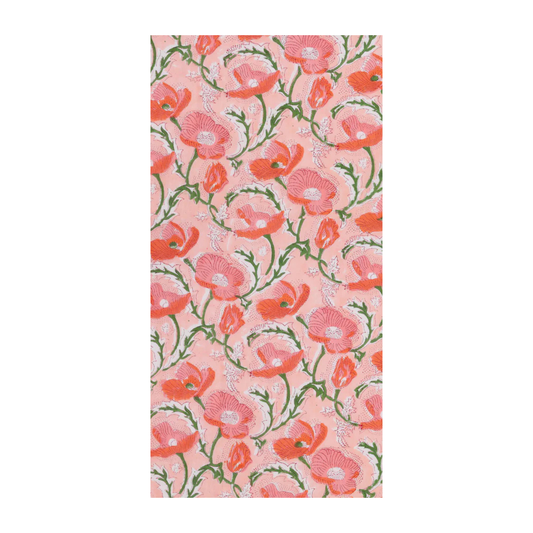 Pink Poppy Guest Towels