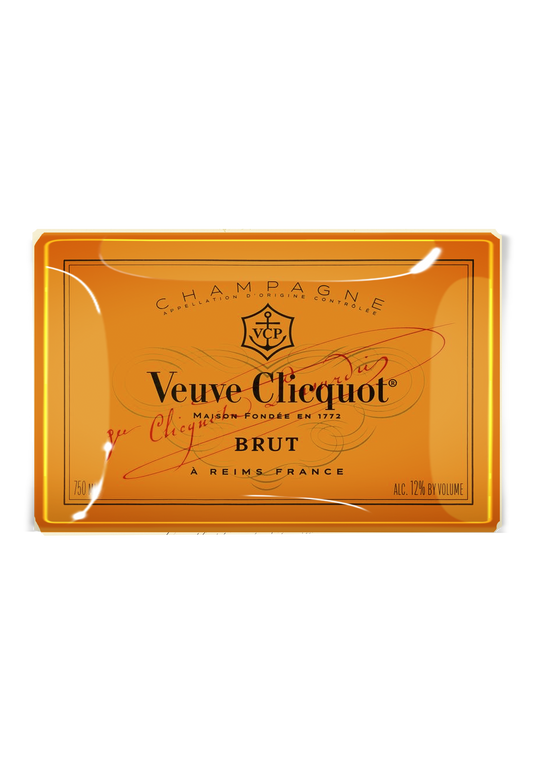 Veuve Clicquot Decoupage Tray