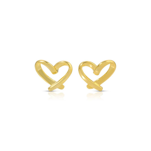 Heart Studs