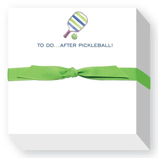 To do After Pickleball Chubbie NotePad