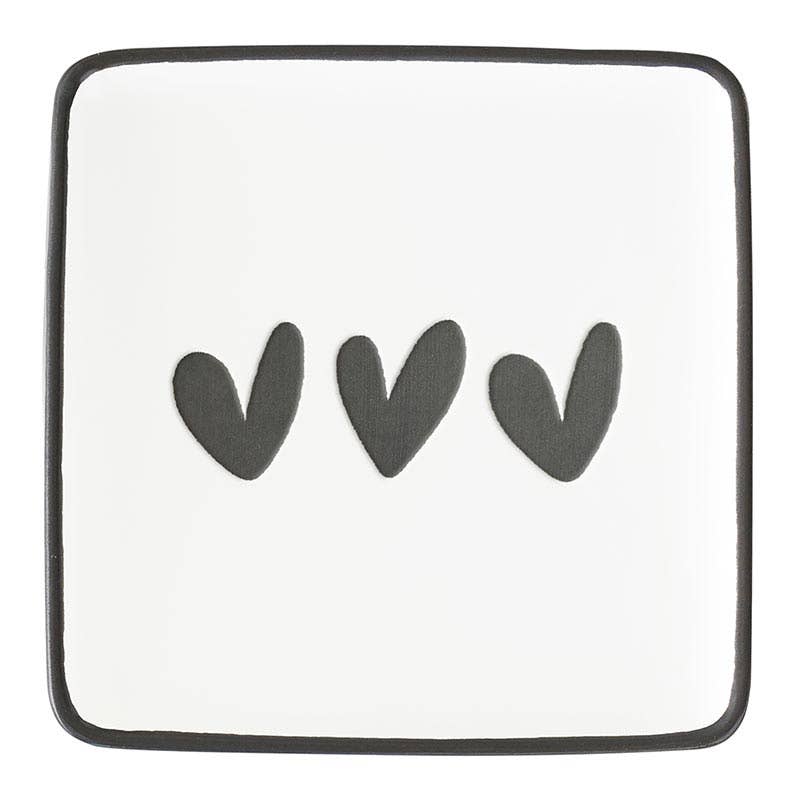 Heart Ceramic Plates