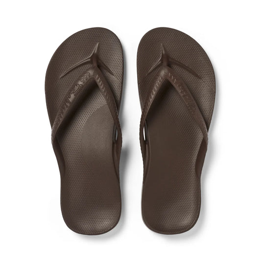 Chocolate Archies Flip Flops
