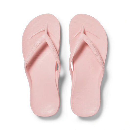 Pink Archies Flip Flops