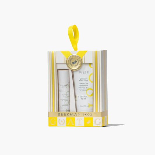 Pure Goay Milk Cream and Lip Balm Set