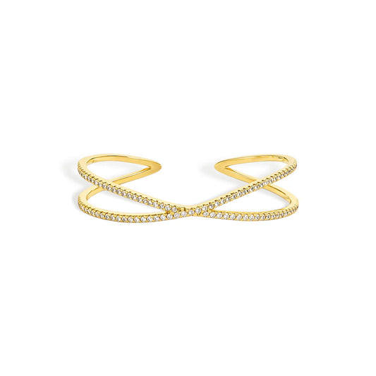 CZ Cuff Bracelet