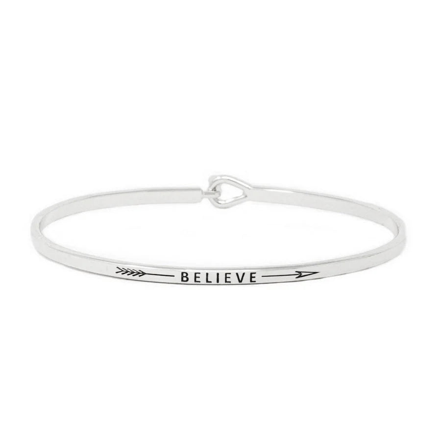 Inspirational Message Bracelet