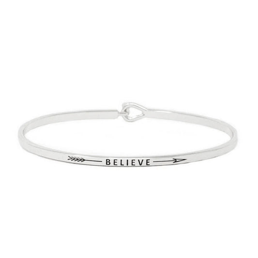 Inspirational Message Bracelet