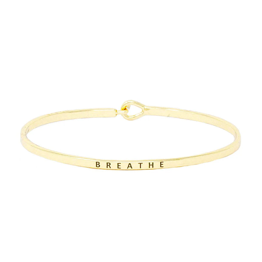 Inspirational Message Bracelet