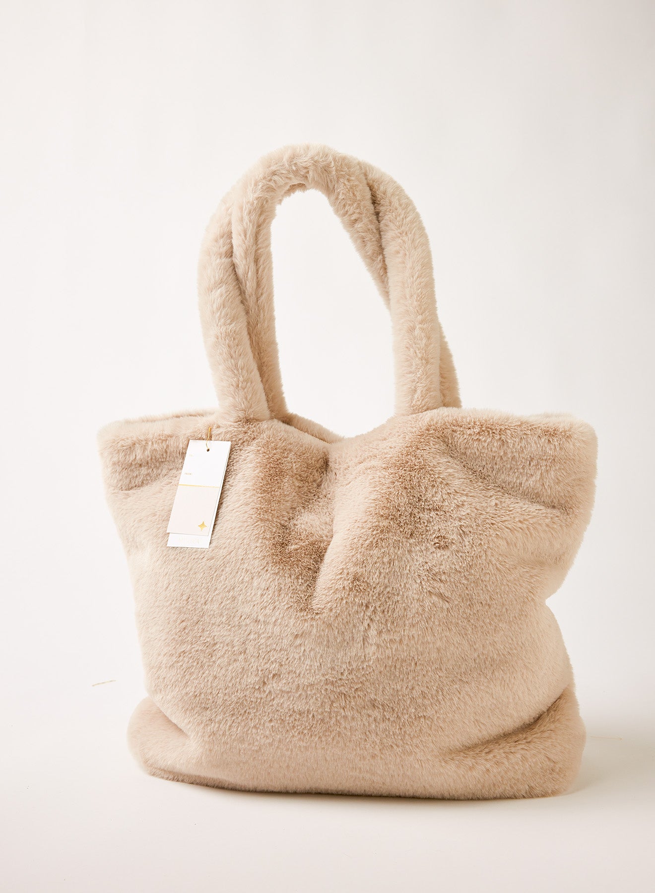 Cozy Cabin Faux Fur Tote