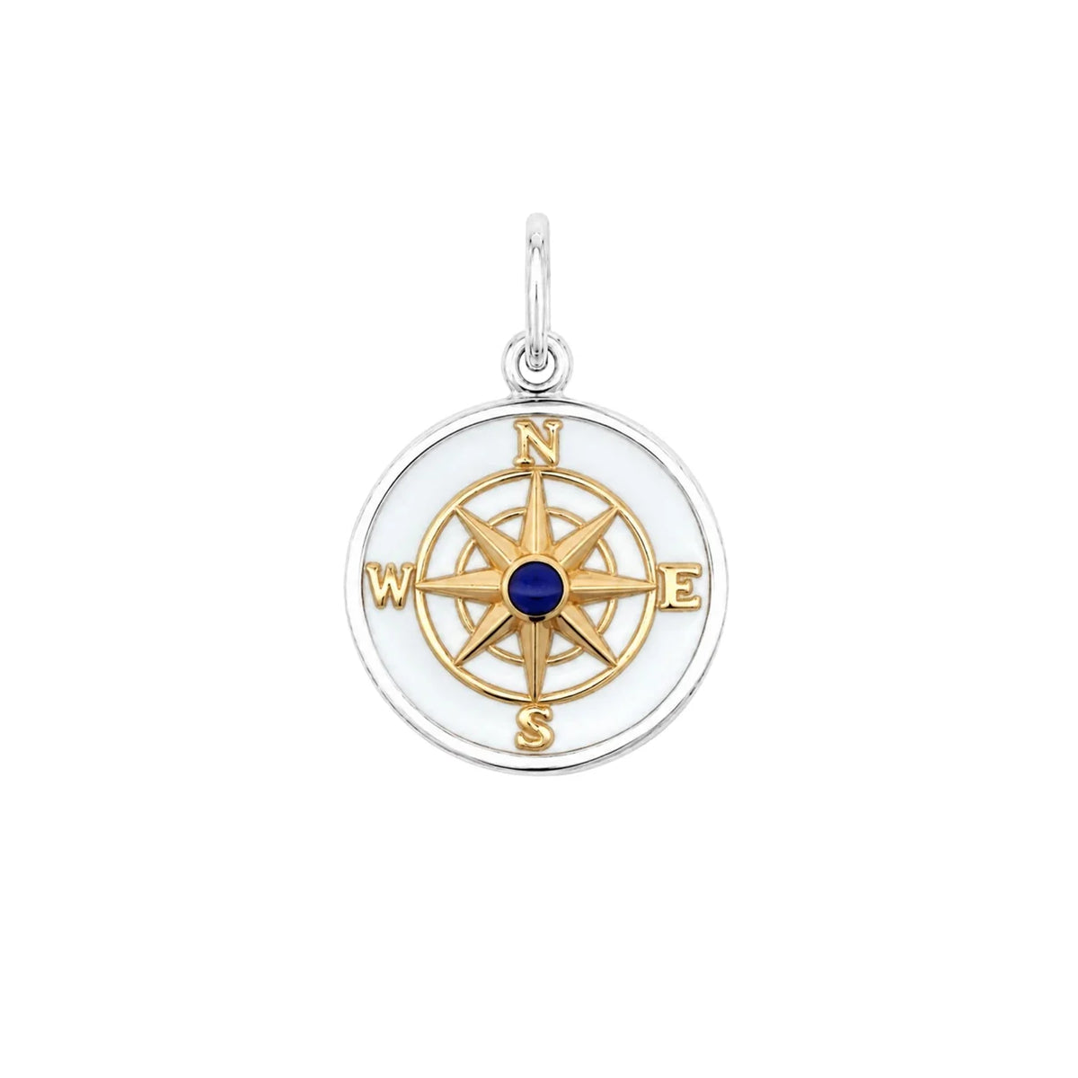 True North Mixed Metal Periwinkle Small Pendant