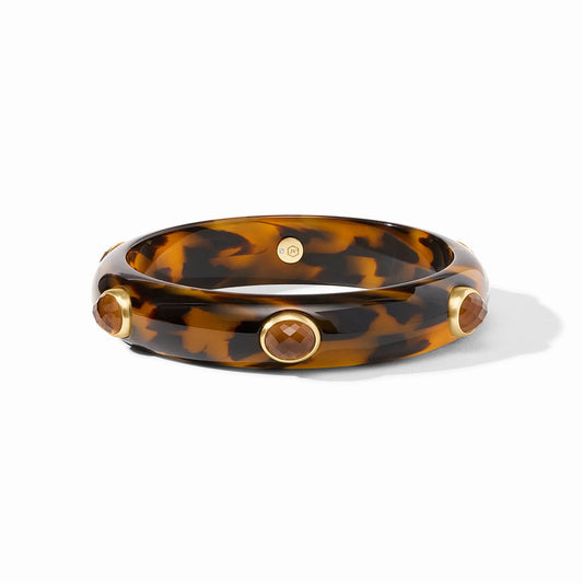 Tortoise Shell Carnaby Stone Sm Bangle