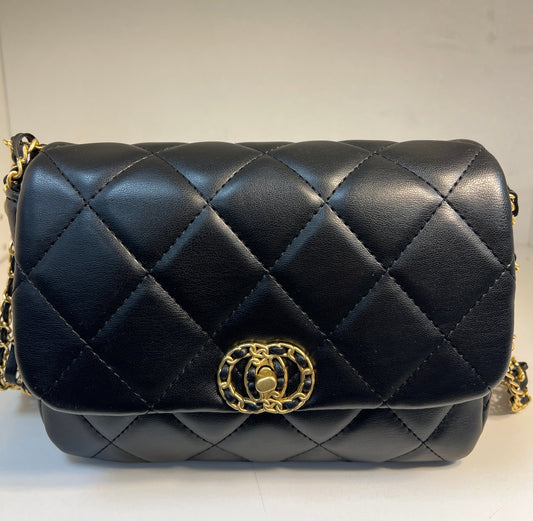 Quilted Vegan Hand Bag