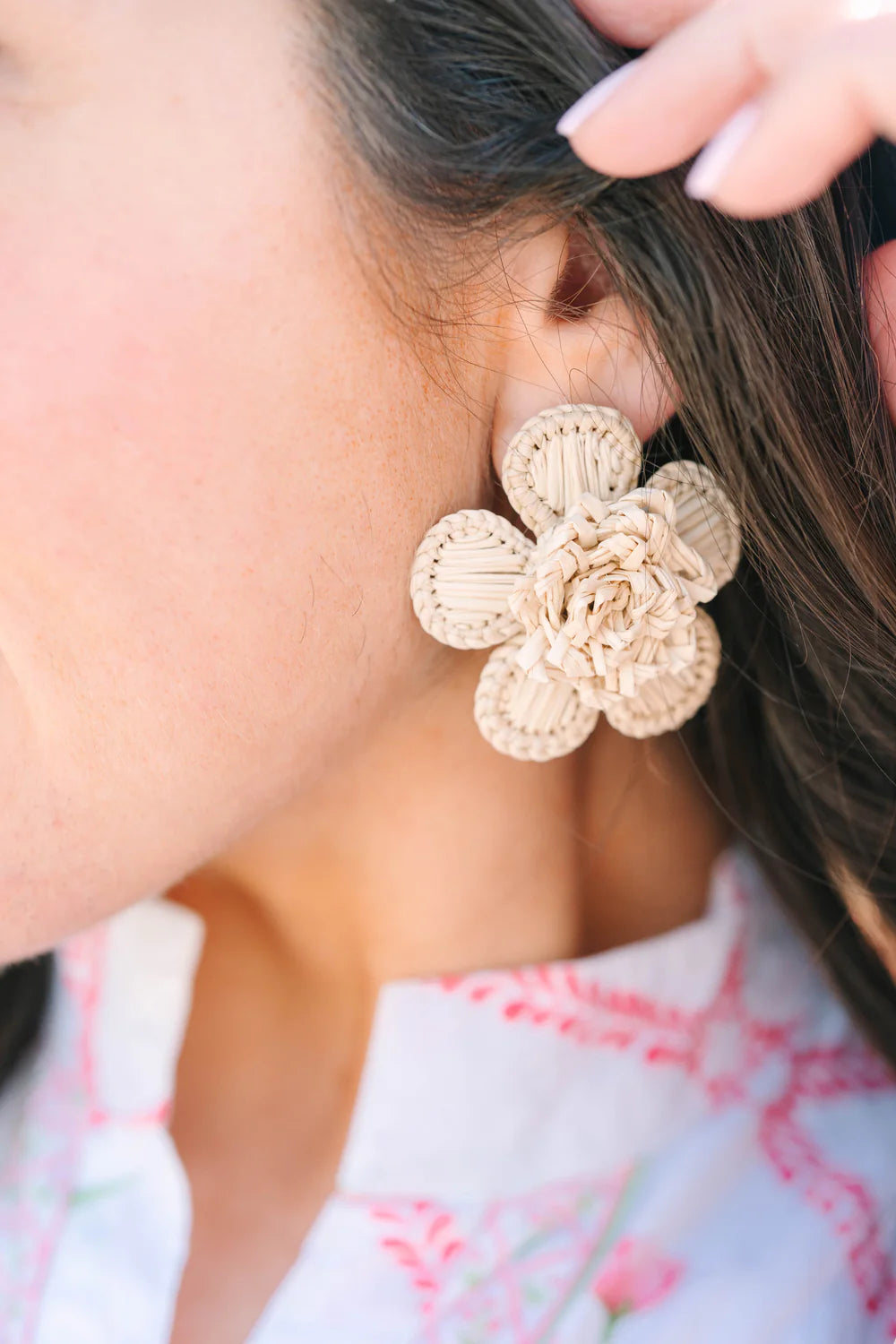 Periwinkle Natural Earring