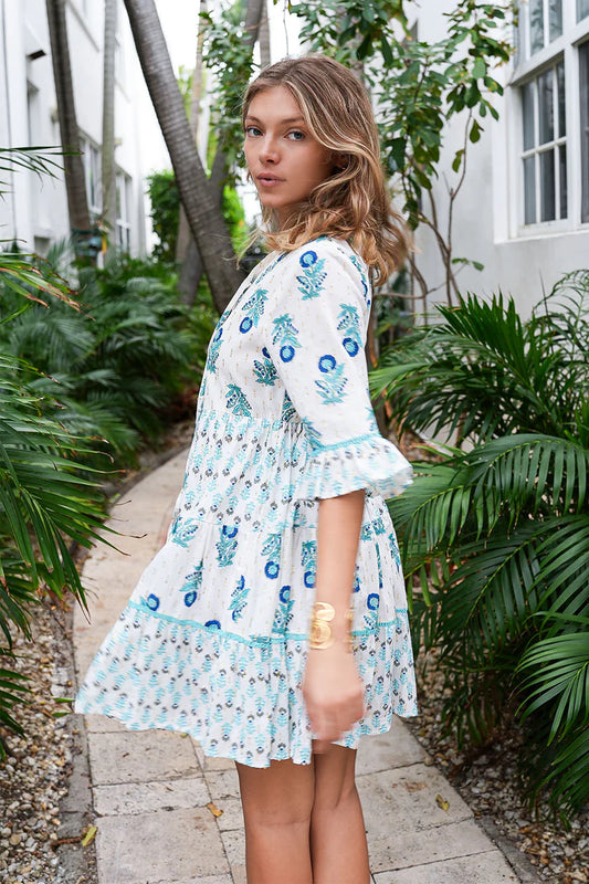 Brisa Dress Turquoise