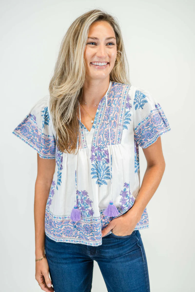 Amethyst Catalina Blouse