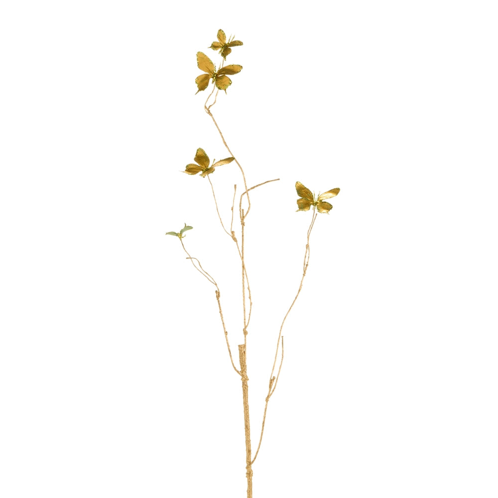 Metallic Butterfly Branch