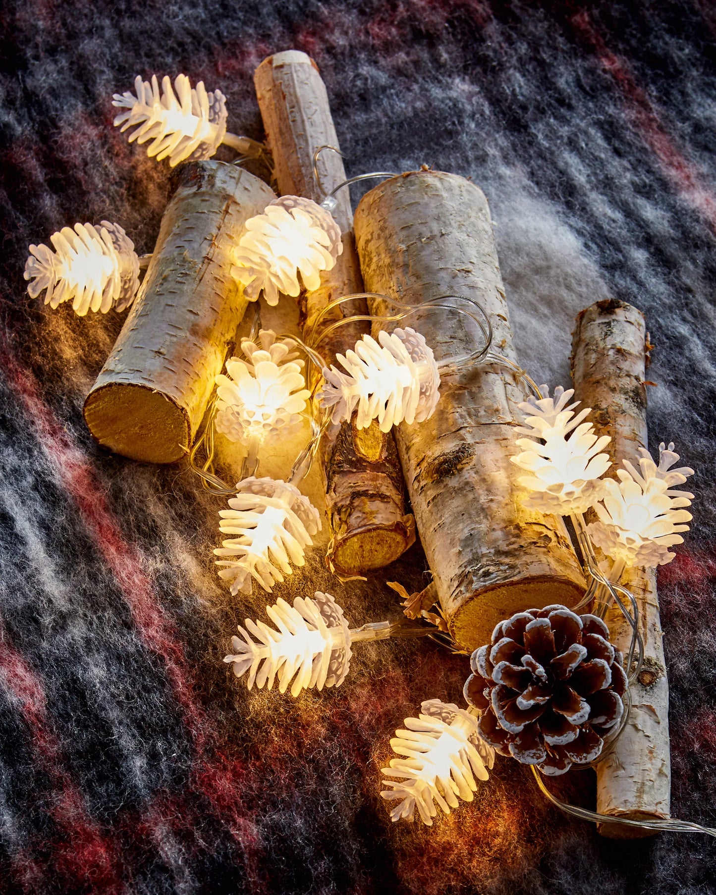 Pinecone Led Light Set