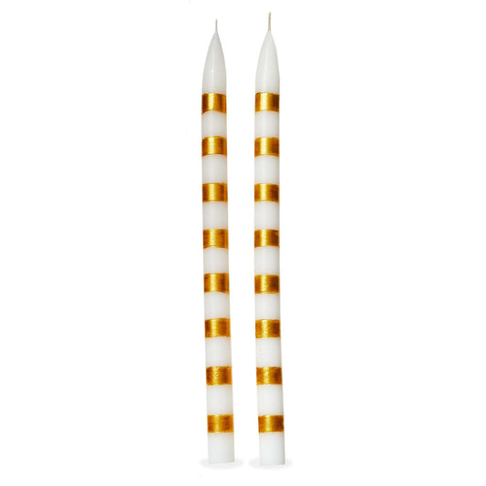 Gold Stripe Tapers