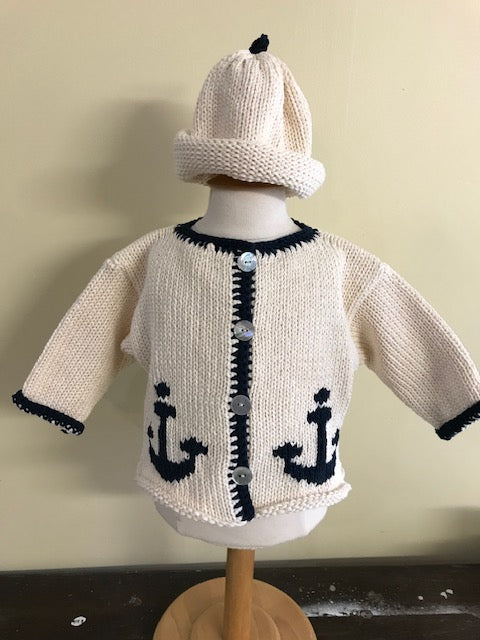 Anchors Baby Cardigan