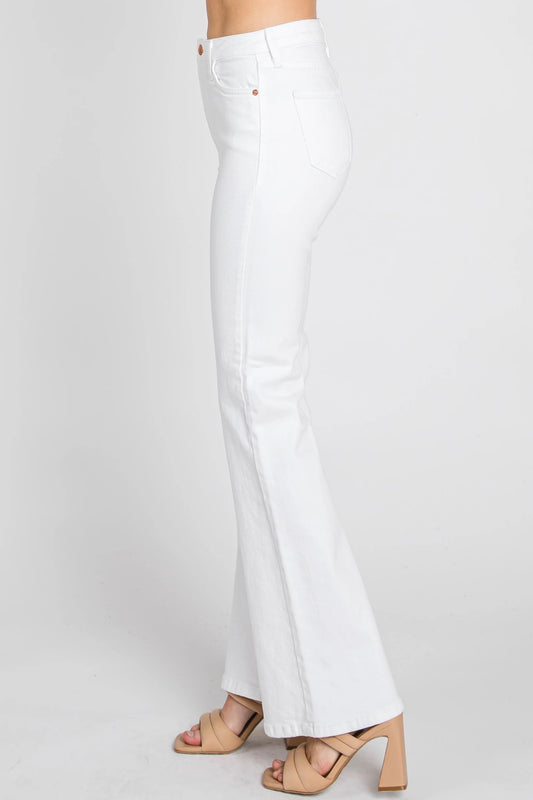 Off white wide leg Florence Jeans