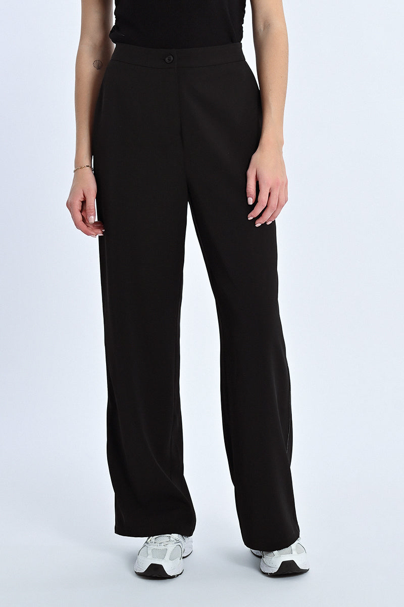 MB Black Side Stitch Pants