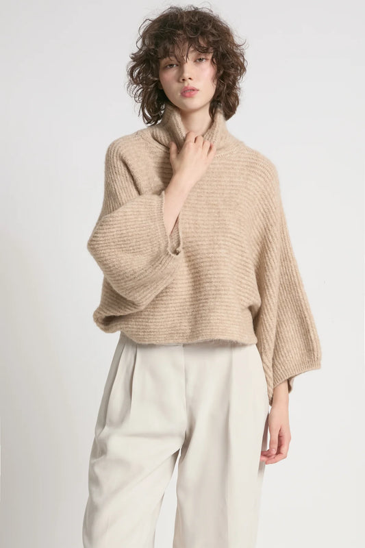 Sand Crop Cocoon Sweater