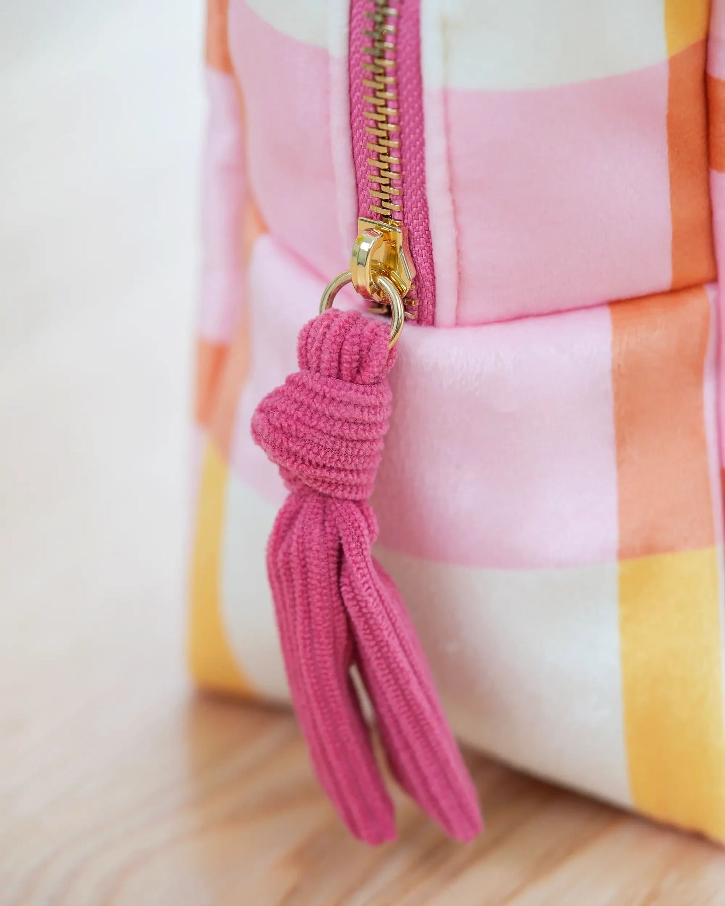 Pink Picnic Pouch Bag
