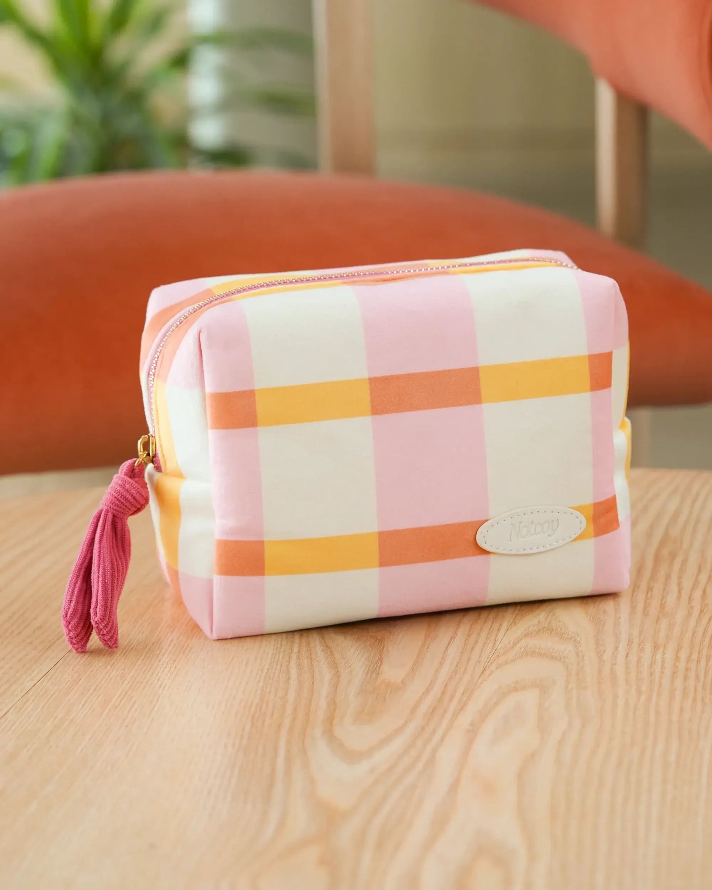Pink Picnic Pouch Bag