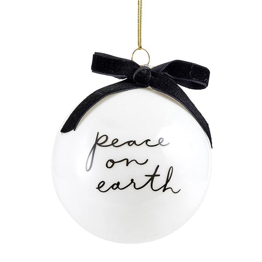 Peace on Earth Ornament