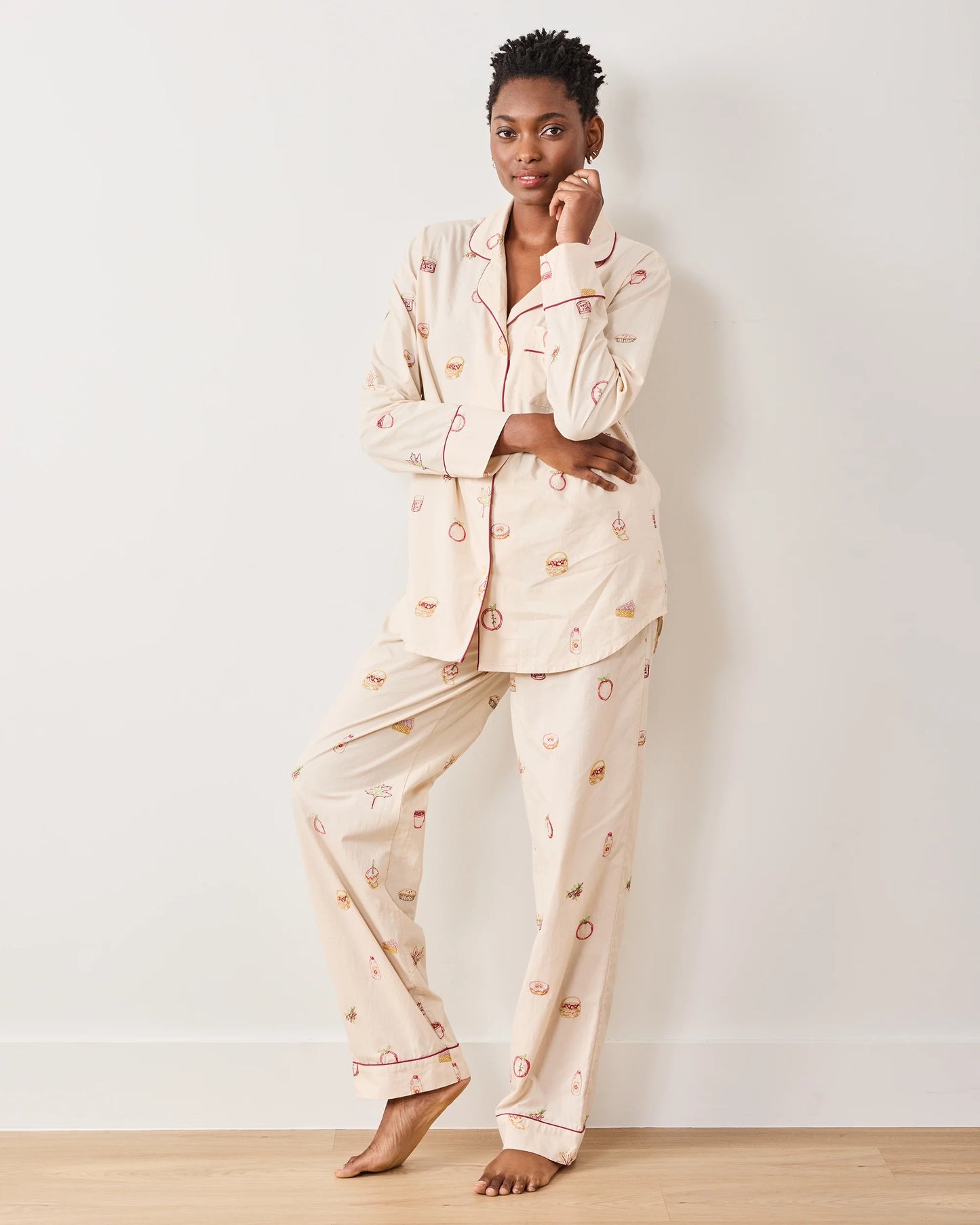 Apple Picking Long PJ Set