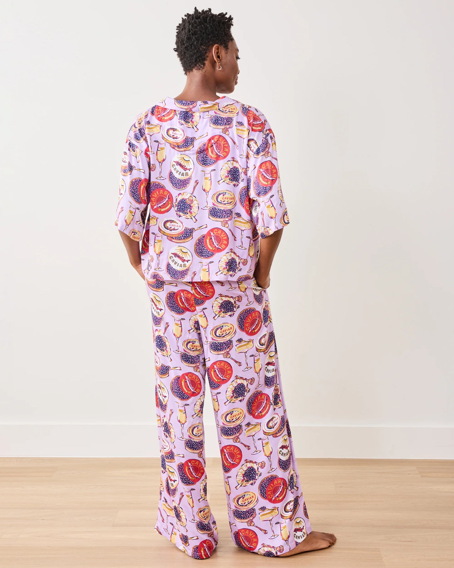 Champagne & Caviar Long PJ Set