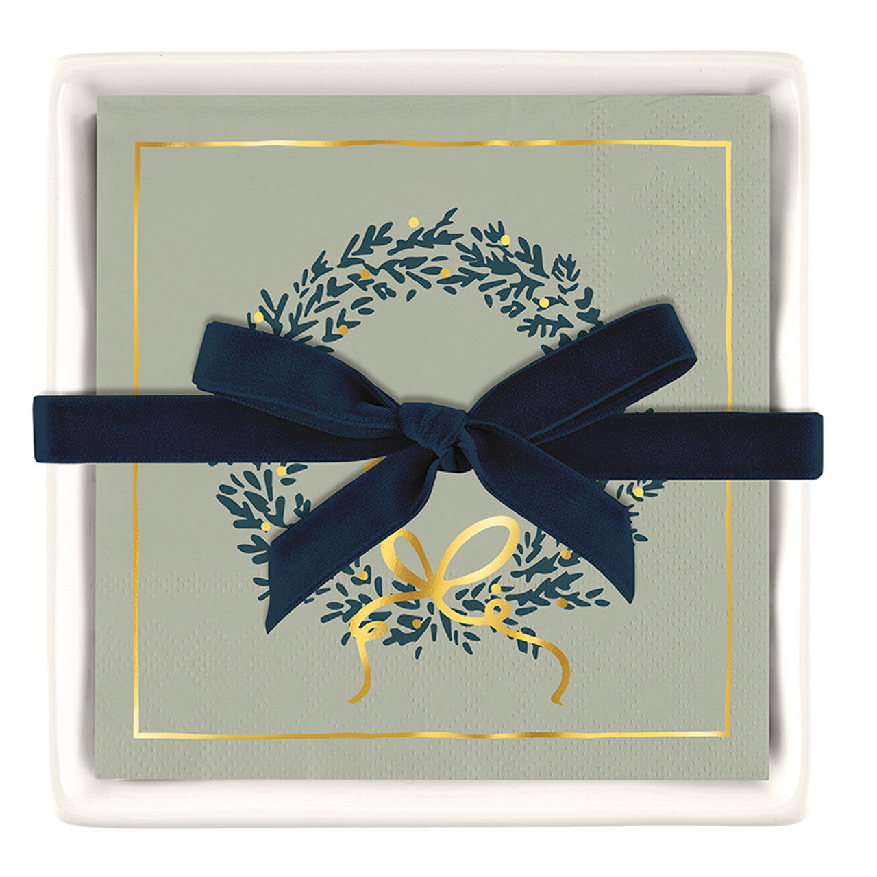 Joy Ceramic Napkins & Tray